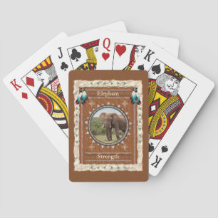 Elefantenkraft Energie Spielkarten