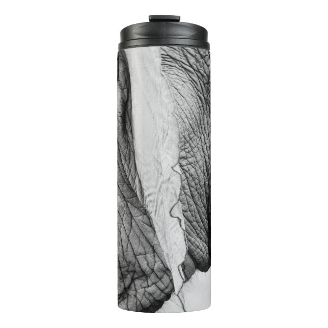 Elefantenleder Thermosbecher (Vorderseite)