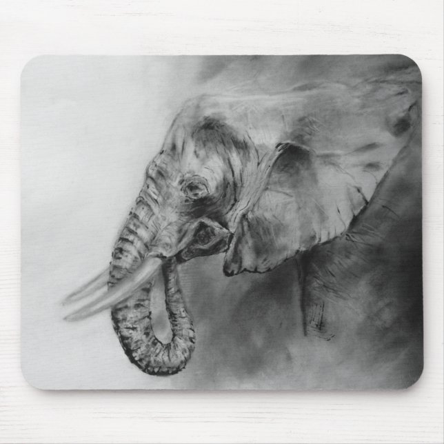 Elefantenmousepad Mousepad (Vorne)