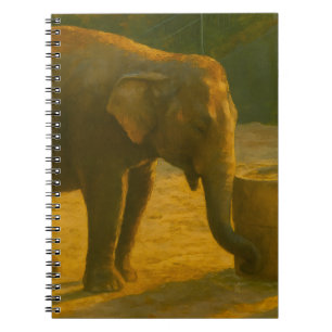 Elefantenparadies im Heiligtum Notizblock