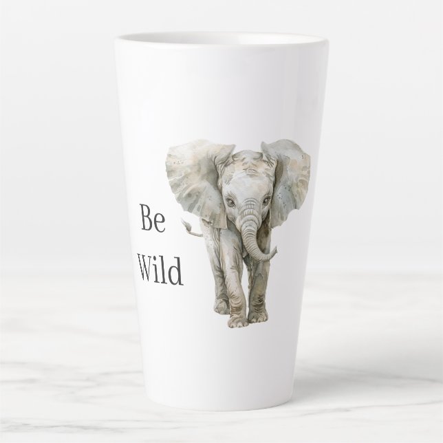 Elefantensafari-Tier   Milchtasse (Vorderseite)