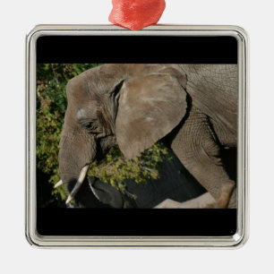 Elefantenschmuck Silbernes Ornament