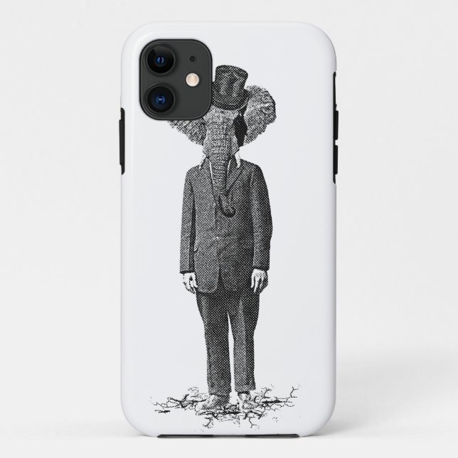 Elefantenschuh Case-Mate iPhone Hülle (Rückseite)