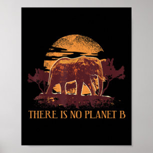 Elefantenschutz Umweltschutz Naturschutz Poster