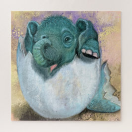 Elefantenschwanz von Ei - Preis Puzzle