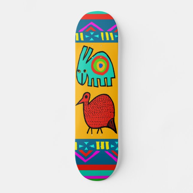 Elefantenskateboard Skateboard (Vorderseite)