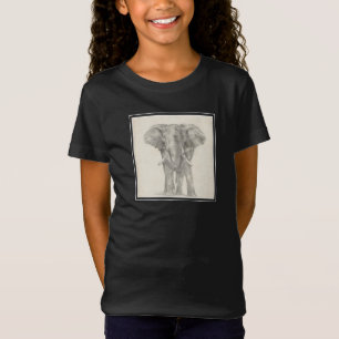 Elefantenskizze T-Shirt