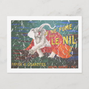 Elefantenzigaretten-1900 - Not leidend Postkarte