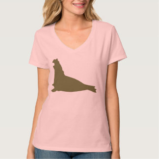 Elefantes Siegel Shirt Olivenöl Grün