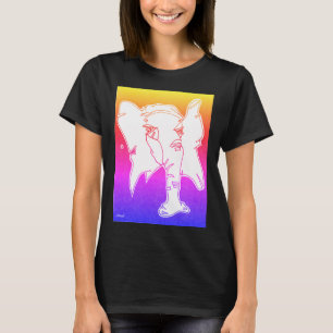 Elefantthema-T - Shirt mit einzigartigem