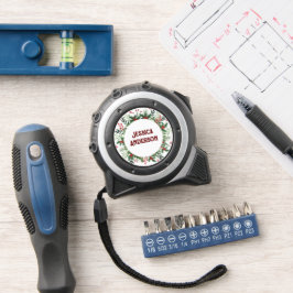 Eleganalize Name Wreath Weihnachten Maßband