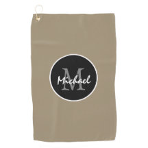 Eleganbraun, Personalisierte Monogram Mens