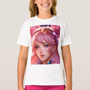 Elegance: Anime Girl Animation Women's T-Shirt