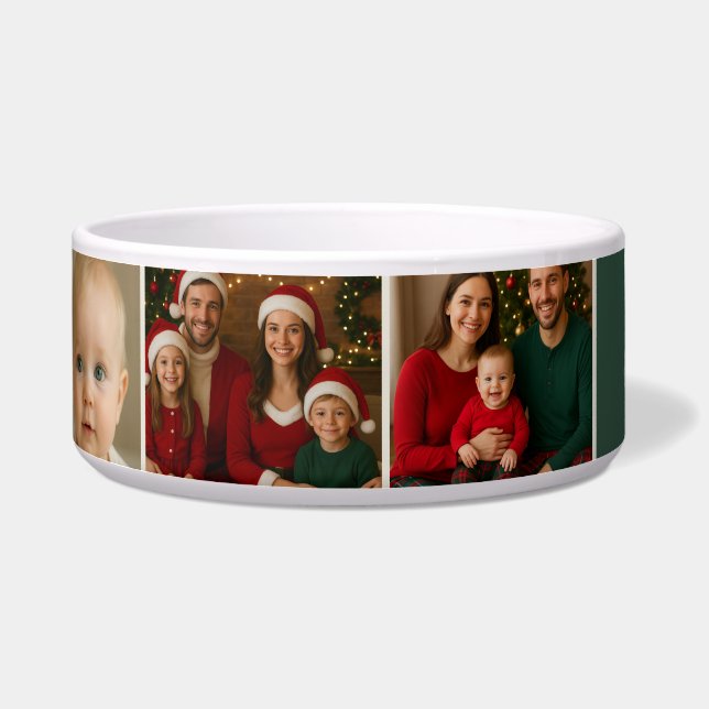 elegance chic family Photos collage Christmas Napf (Links)