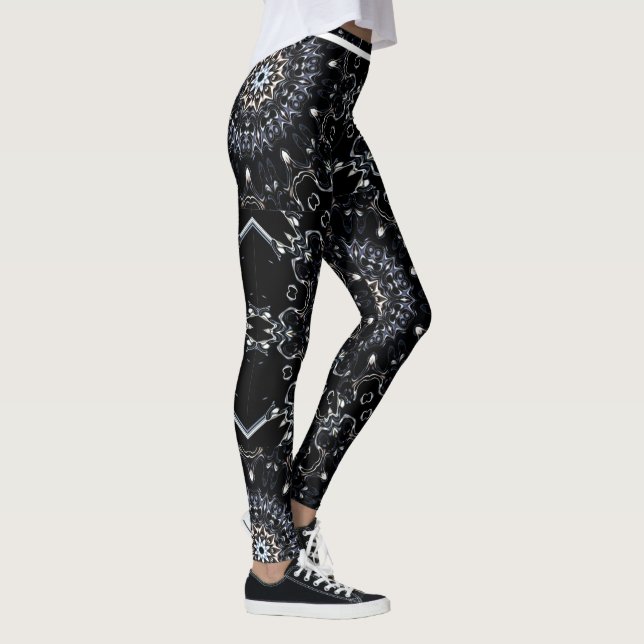 Elegance Chic Medallion Design Leggings (Rechts)