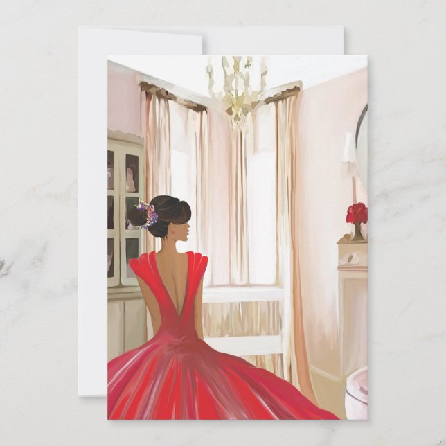 Elegance Einladung (Vorderseite)