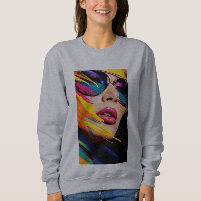 Elegance Emboded" Sweatshirt (Vorderseite)