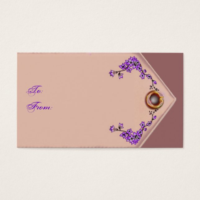 Elegance Gift Tag (Vorderseite)