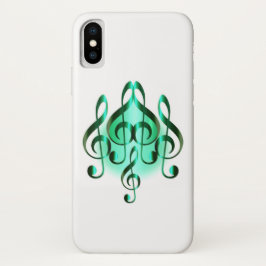 Elegance Musical Heart Design White Case-Mate iPhone Hülle