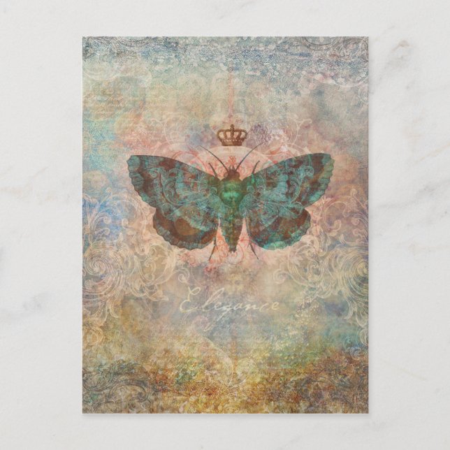 Elegance PostCard Postkarte (Vorderseite)