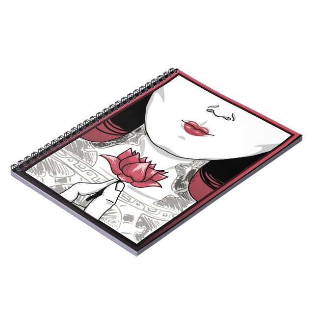 Elegance Warrior Notizblock (Linke Seite)