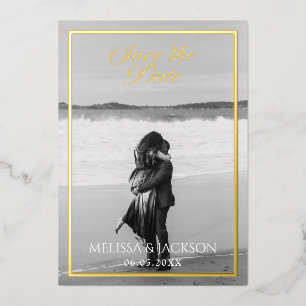 Elegand Save the Date Folieneinladung