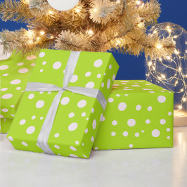 Eleganes ästhetisches Grüngeschenkpapier Roll Geschenkpapier