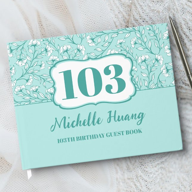 Elegant 100. Geburtstag Gästebuch (Von Creator hochgeladen)