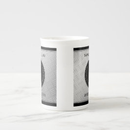 Elegant 11. Hochzeitsfeier Prozellantasse