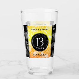 Elegant 13. Hochzeitstag in der Stadt Glas