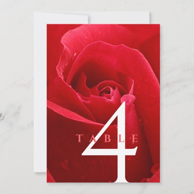 Elegant 15. 26. 36. Rose Hochzeit Jahrestag Einladung (Vorderseite)