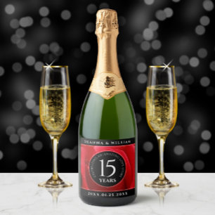 Elegant 15th Rose Wedding Anniversary Celebration