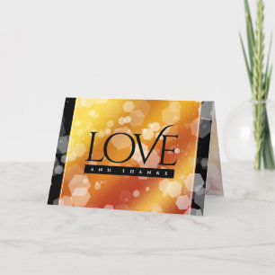 Elegant 16. 23. Topaz Hochzeitstag Dankeskarte