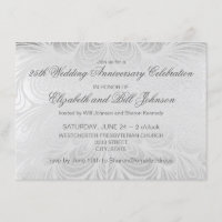 Elegant 25. Silberhochzeit
