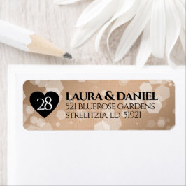 Elegant 28. Linen Hochzeitstag Feier