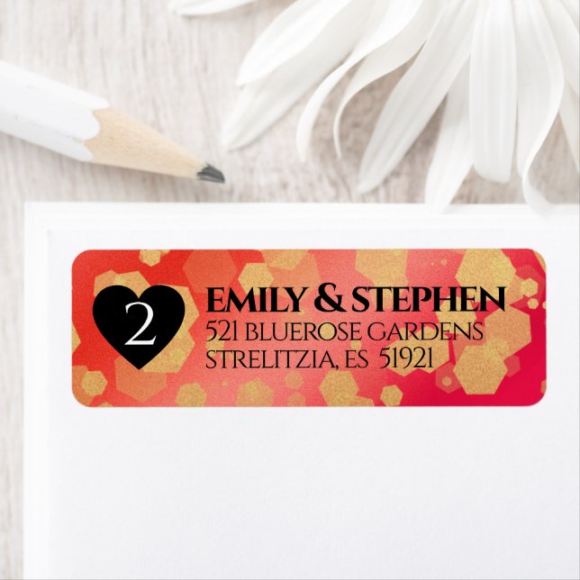 Elegant 2. Garnet Hochzeitstag (Insitu)