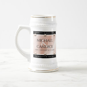 Elegant 30. 46. Geburtstag der Perle Bierglas