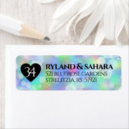 Elegant 34. Opal Hochzeitstag