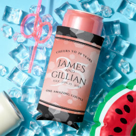 Elegant 35. Geburtstagsfeier der Korallen Selters Dosenkühler