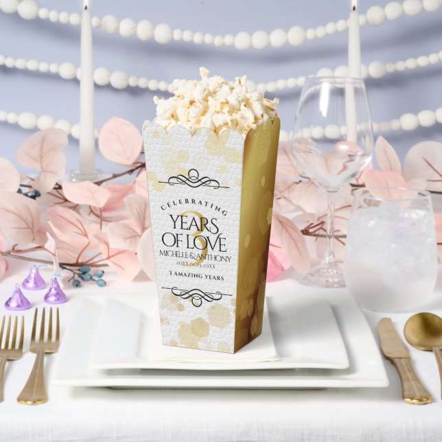 Elegant 3. Lederhochzeit Geschenkschachtel (Hochzeit)