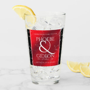 Elegant 42. Jasper Hochzeitstag Glas