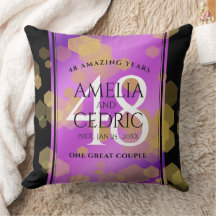 Elegant 48. Geburtstag von Amethyst