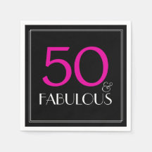 Elegant 50 und fabelhafte Geburtstagsparty