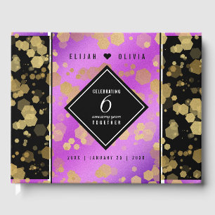 Elegant 6. Geburtstag von Amethyst Gästebuch