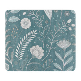 Elegant 6x7 Glass Cutting Board with Stylish Desig Schneidebrett