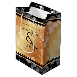 Elegant 7. 22. 49. Geburtstag der Kupferhochzeit Mittlere Geschenktüte