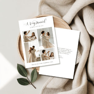 Elegant A Very Married Weihnachten Schrift 4 Foto
