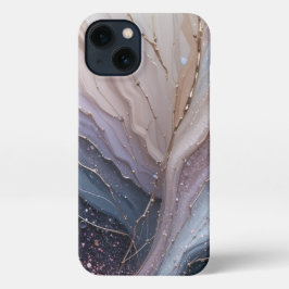  Elegant Abstract Marble Waves iPhone 13 Case iPhone 13 Hülle