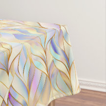 Elegant Abstract Pattern Tablecloth