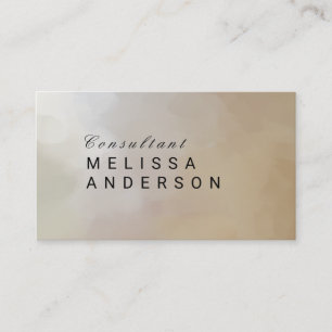 Élégant Abstrait Visitenkarte